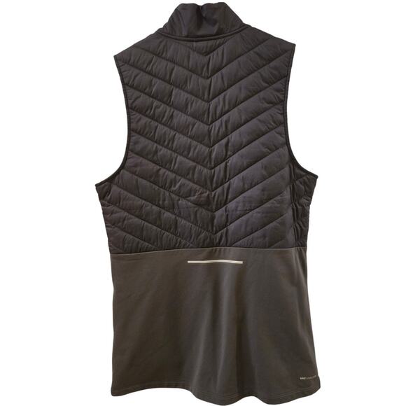 Nike Aerolayer Thermal Running Vest Full-Zip Navy Lightweight Mens Small - Picture 3 of 10